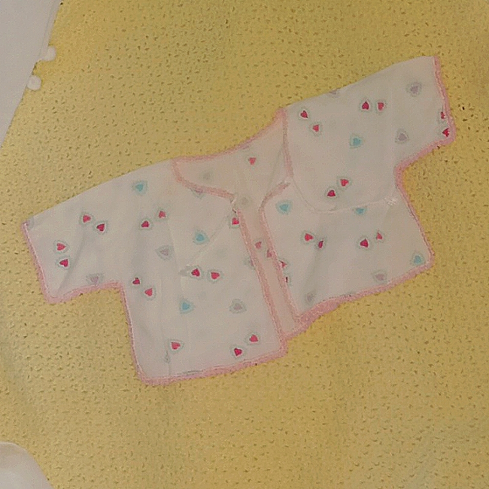 Vintage handmade cotton flannel sleep top